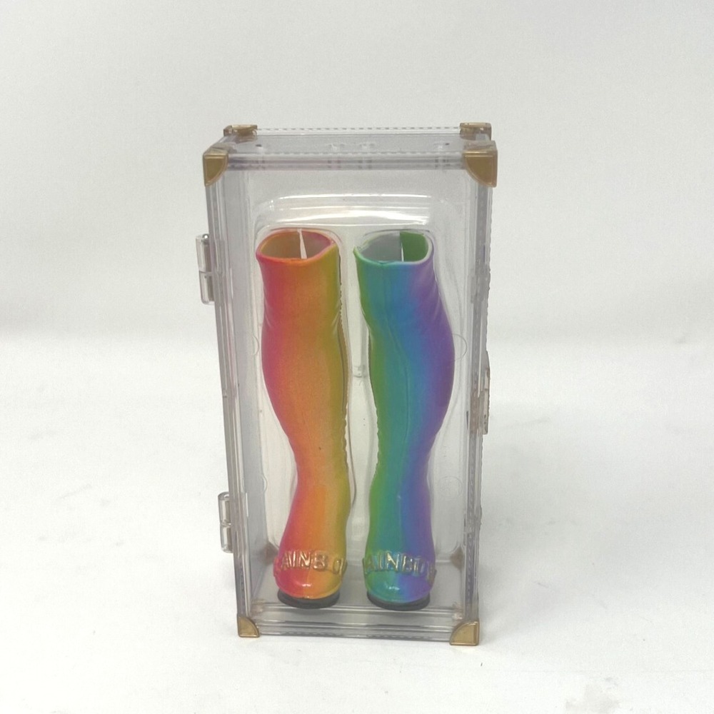 Rainbow High Doll Fashion Studio Avery Styles Knee High Tall Boots Rainbow Heels